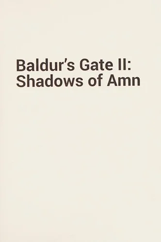 Baldur's Gate II cover
