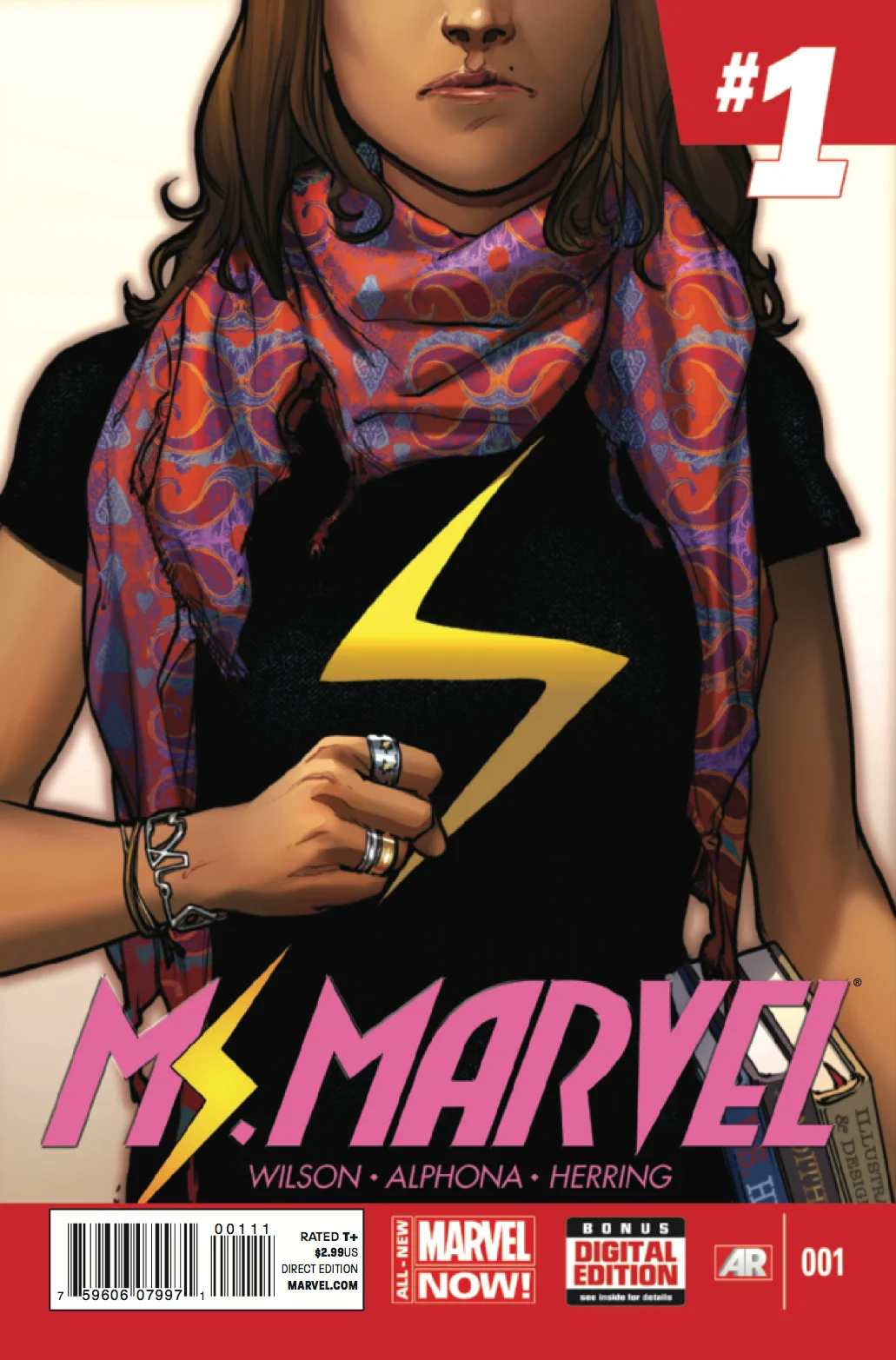 Ms. Marvel cover
