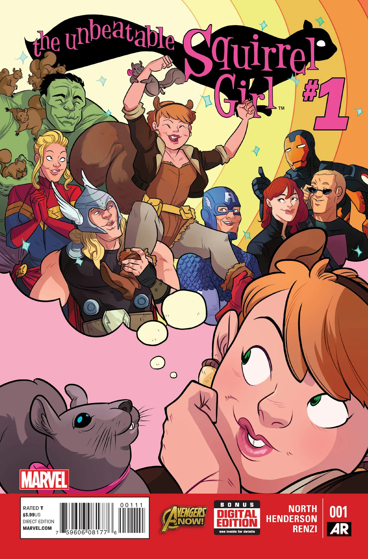 The Unbeatable Squirrel Girl cover