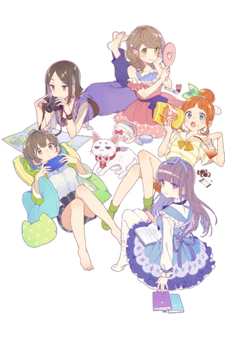 HIMOTE HOUSE: A share house of super psychic girls cover